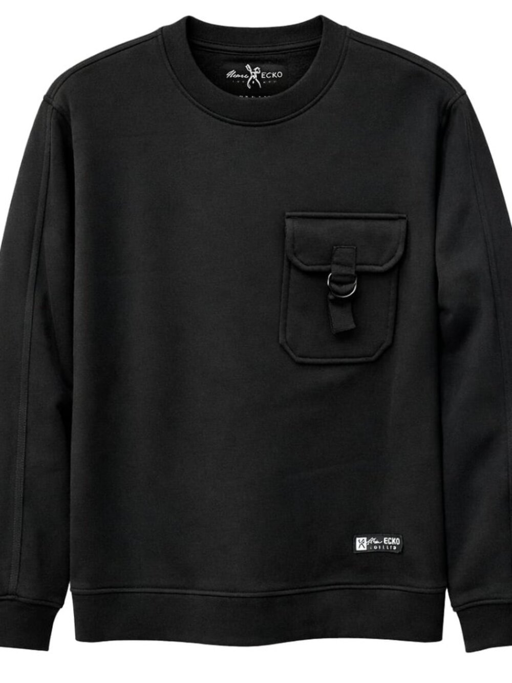MARC ECKO FLEECE CREWNECK BLACK
